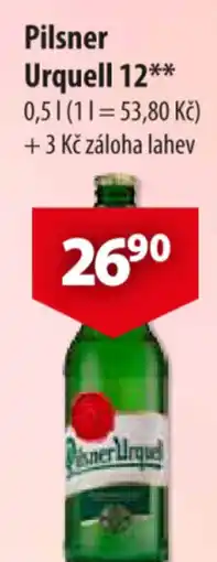CBA Pilsner Urquell 12 nabídka