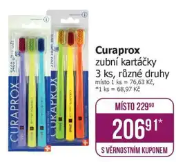 Teta Curaprox zubní kartáčky nabídka