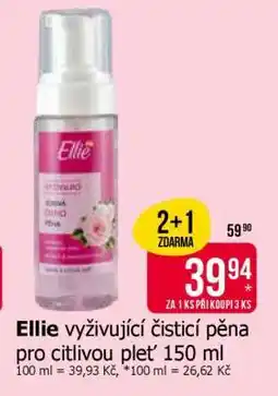Teta Ellie vyživující čisticí pěna pro citlivou pleť 150 ml nabídka