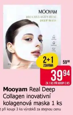 Teta Mooyam Real Deep Collagen inovativní kolagenová maska 1 ks nabídka