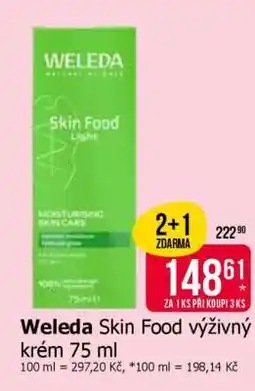 Teta Weleda Skin Food výživný krém 75 ml nabídka