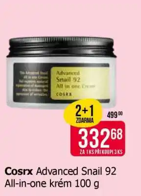 Cosrx Advanced Snail 92 All-in-one krém 100 g