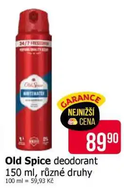 Teta Old Spice Deodorant nabídka