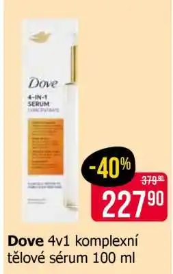 Teta Dove 4v1 komplexní tělové sérum 100 ml nabídka