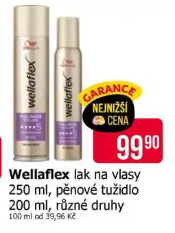 Teta Wellaflex lak na vlasy 250 ml pěnové tužidlo 200 ml nabídka
