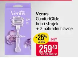 Teta Venus ComfortGlide holicí strojek + 2 náhradní hlavice nabídka