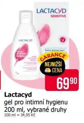 Teta Lactacyd nabídka