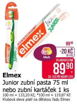 Teta Elmex nabídka