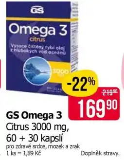 Teta GS Omega 3 nabídka