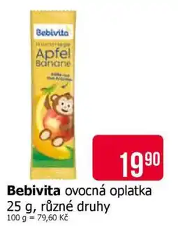 Teta Bebivita ovocná oplatka nabídka