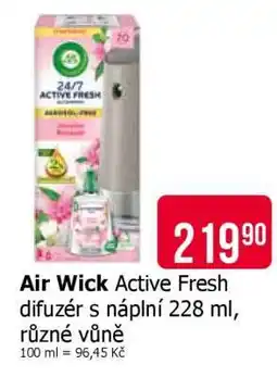 Teta Air Wick Active Fresh difuzér nabídka
