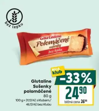 Glutaline Sušenky polomáčené