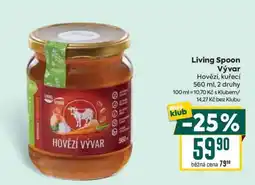 Billa LIVING SPOON Vývar nabídka