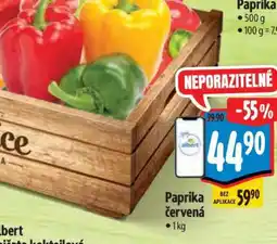 Albert Paprika červená nabídka