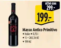 Albert Masso Antico Primitivo nabídka