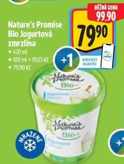 Albert Nature's Promise Bio Jogurtová zmrzlina nabídka