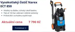 Datart Vysokotlaký čistič Narex ECT 850 nabídka