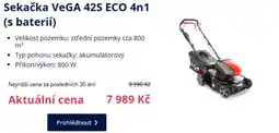 Datart Sekačka VeGA 42S ECO 4n1 (s baterií) nabídka