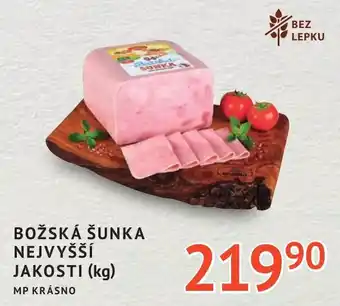 Božská šunka nejvyšší jakosti