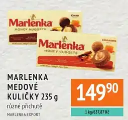 Coop hb MARLENKA Medové kuličky nabídka