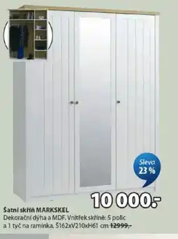 JYSK Šatní skříň MARKSKEL nabídka