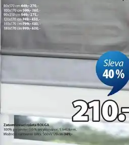 JYSK Zatemňovací roleta BOLGA nabídka