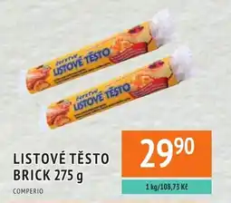 Coop hb Listové testo brick nabídka
