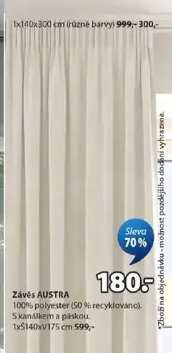 JYSK Závěs AUSTRA nabídka