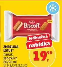 Penny Market ZMRZLINA LOTUS 80/90 ml nabídka