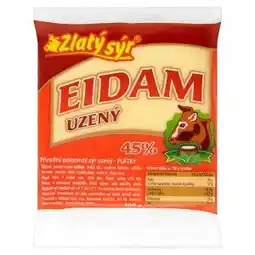Penny Market Zlatý Sýr Eidam uzený 45% plátky 100g nabídka
