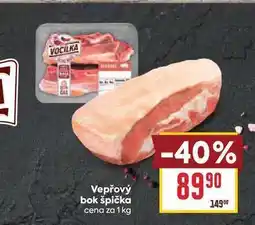 Billa Vepřový bok špička cena za nabídka