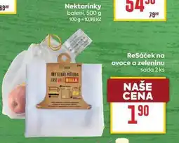 Billa ReSáček na ovoce a zeleninu sada 2 ks nabídka