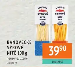 Coop hb BÁNOVECKÉ Sýrové nitě nabídka