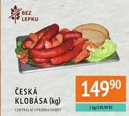 Coop hb Česká klobása nabídka