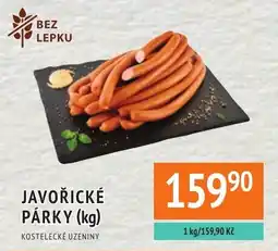 Coop hb Javořické párky nabídka