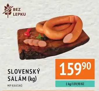 Coop hb Slovenský salam nabídka