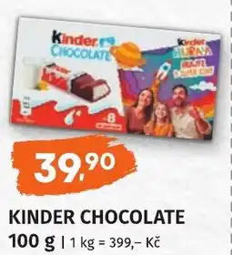 Coop hb KINDER Chocolate nabídka