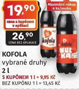 Coop hb KOFOLA nabídka