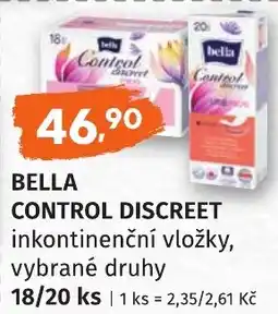 Coop hb BELLA Control discreet nabídka