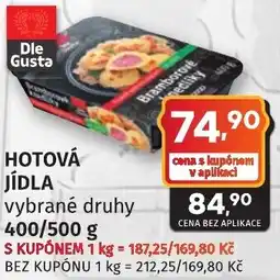 Coop hb Hotová jídla nabídka