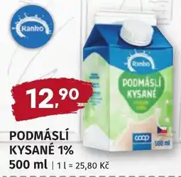 Coop hb Podmáslí kysané 1% nabídka
