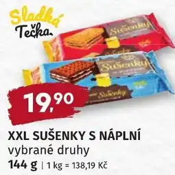 Coop hb Xxl sušenky s náplní nabídka