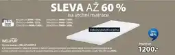 JYSK Vrchní matrace WELLPUR FRYA nabídka