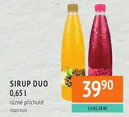 Coop hb SIRUP Duo nabídka