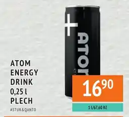 Coop hb ATOM Energy drink plech nabídka