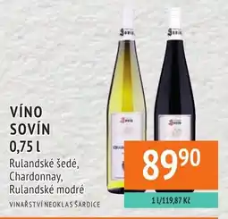 Coop hb VÍNO Sovín nabídka