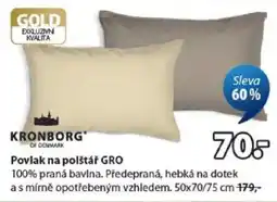 JYSK Povlak na polštář GRO nabídka