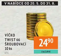 Coop hb Víčko twist 66 šroubovací 10 ks nabídka