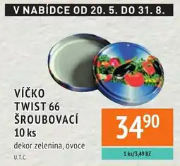 Coop hb Víčko twist 66 šroubovací 10 ks nabídka