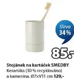JYSK Stojánek na kartáček SMEDBY nabídka